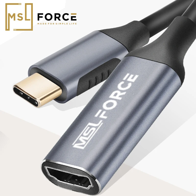 Кабель адаптер usb type c hdmi конвертер 4k HDMI для MacBook Samsung Galaxy S10/S9 Huawei Mate 20 P20 Pro Chromebook