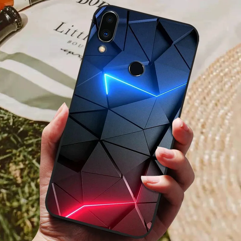 For Meizu Note 9 Case Wolf Cartoon Silicon Soft TPU Back Cover For Meizu Note 9 Phone Cases for Meizu Note9 Fundas Coque Capa 