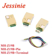 Sensor infravermelho do gás do dióxido de carbono do módulo do sensor do co2 MH-Z19B MH-Z19 para o monitor 0-5000ppm mh z19b ndir do co2
