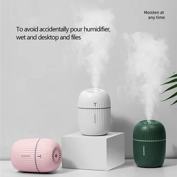 

ELOOLE 200ML Ultrasonic Air Humidifier USB Cool Mist Maker For Home Car High Quality Aroma Essential Oil Diffuser With LED Light