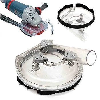 

Dust Cover for 4in 5in Angle Hand Grinder Clear Shroud Kit Dust Absorb Cover _WK