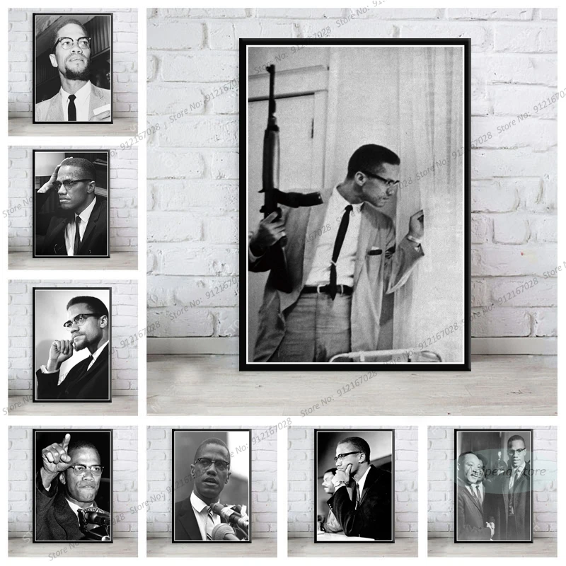 Malcolm X Gun Photo
