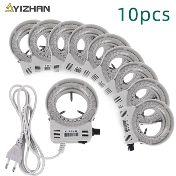 

Microscope LED Ring Light Illuminator Lamp Wholesale 5/10 pieces Microscope adjustable Light camera source Ship from Poland RU
