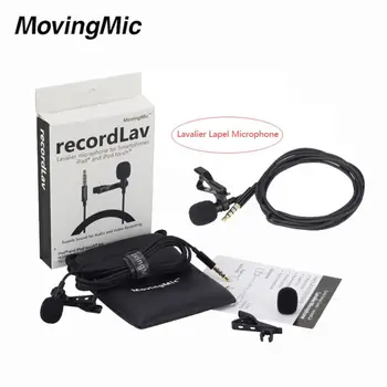 

Movingmic RL1 recordLav Hot Selling Radio Lapel Small Hidden Lavalier Microphone For Mobile Phone