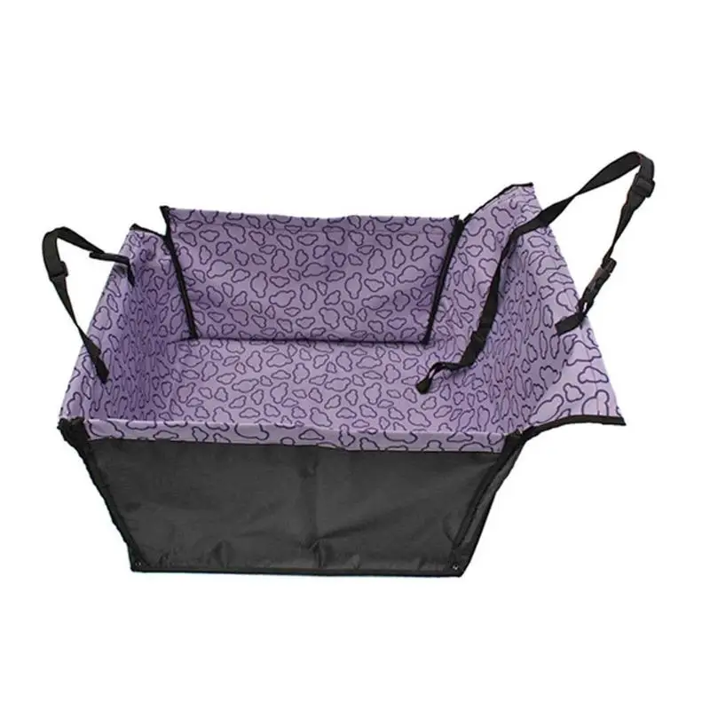 Переноска для домашних собак, сумка для сидения, водонепроницаемая корзина, безопасная дорожная сетчатая подвесная сумка для собак, сумка для сидения, корзина для собак - Цвет: Purple