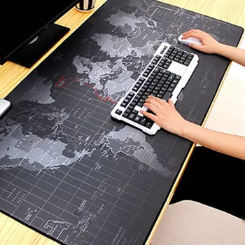 

World Map Mouse Pad Gaming Large Mousepad Gamer Big Computer Mouse Mat Office Desk Mat Keyboard Pad Mause Pad for Game