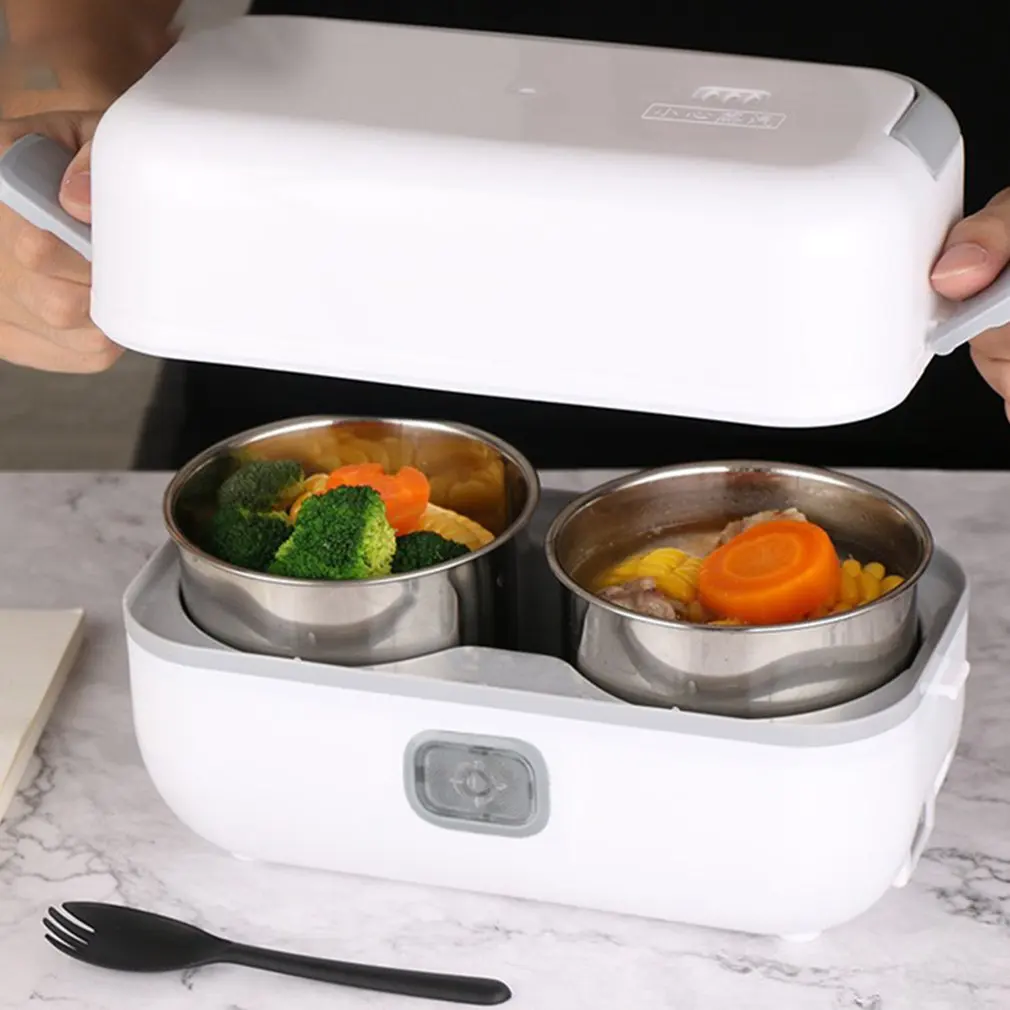 

Electric Lunch Box Plug-In Electric Heating And Heat Preservation Portable Lunch Pot For Office Workers