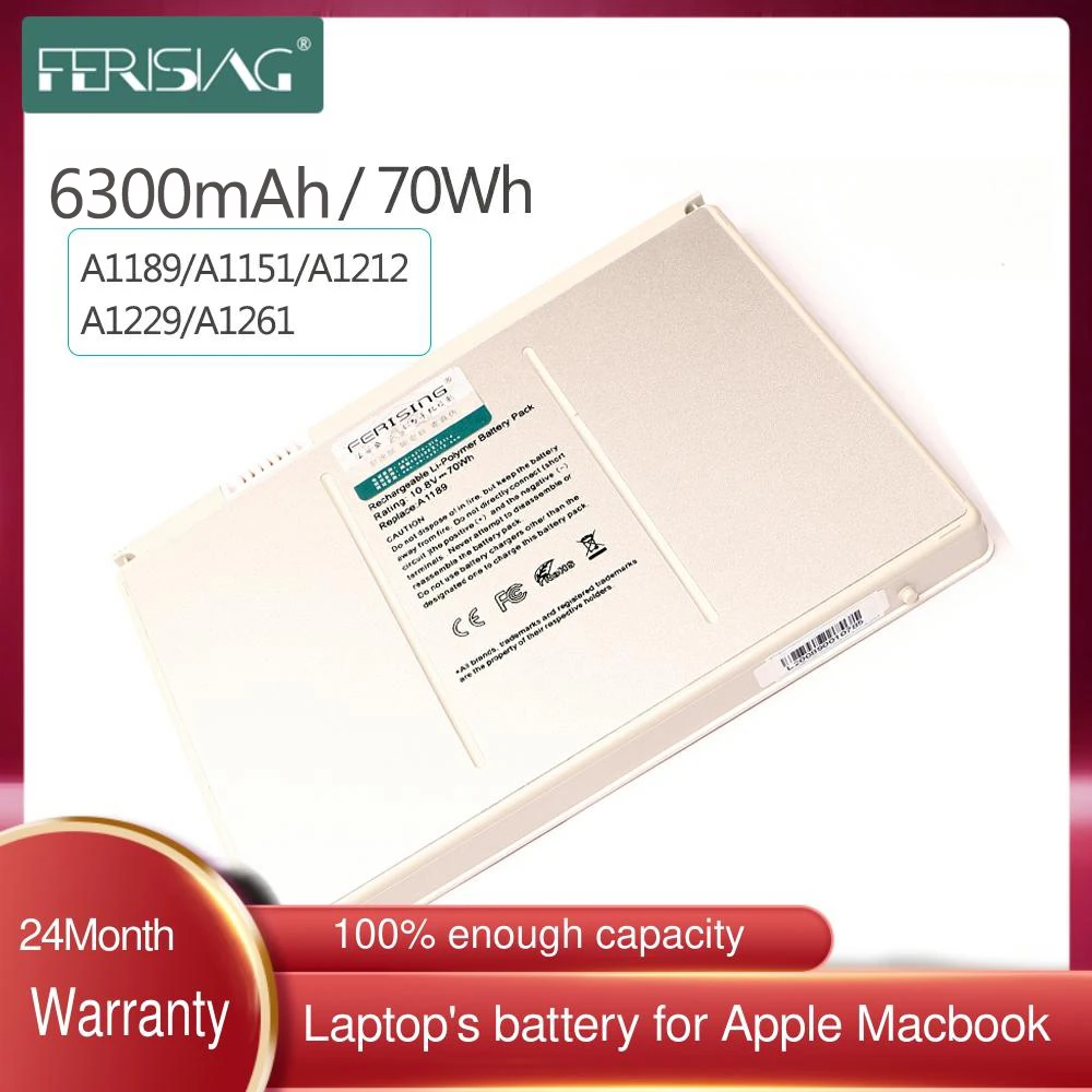 FERISING Оригинальный аккумулятор для ноутбука A1189 Apple MacBook Pro17 дюймов 17 MA092T MA897X/A MA611B A1151 батарея A1212 A1229