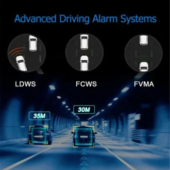 

Car Dash Cam Car DVR DVR Camera Video Recorder G-sensor ADAS 1080P Wifi