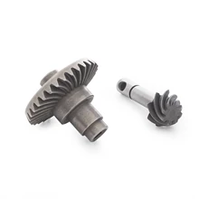 Kit de mise à niveau pour voitures à chenilles RC durables, 30T/8T, engrenage biseauté, essieu hélicoïdal, pour SCX10 II 1/10 90046 90047