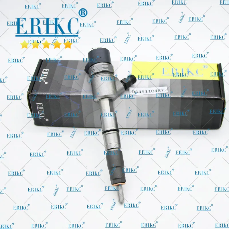 ERIKC 0445110487 дизельного топлива Форсунка системы питания с общей торливной магистралью 0 445 110 487 распыления топлива впрыска топлива 0445 110 487 для bosch