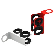 Metal&Silicone Hookah Shisha Hose Holder Can Hold Different Sizes 2 Hose, Hookah Accessories