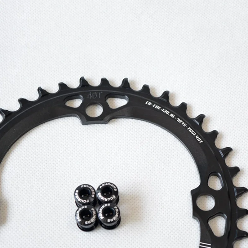 

36~40T Single Speed Chainring 120 BCD Narrow Wide Chain Ring For MTB Bikes Parts