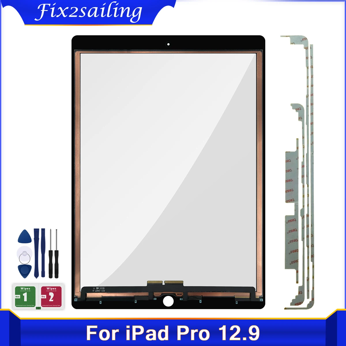 Новый сенсорный экран для iPad Pro 12 9 (2015) A1584 A1652 Сенсорная панель дигитайзер
