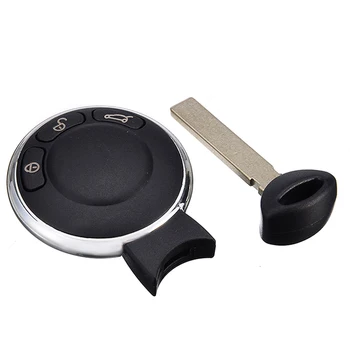 

Hot 3 button Replacement smart Remote Key Case Fob Shell Replacement Keyless Entry Remote Key Cover For BMW Mini Cooper 2007-201