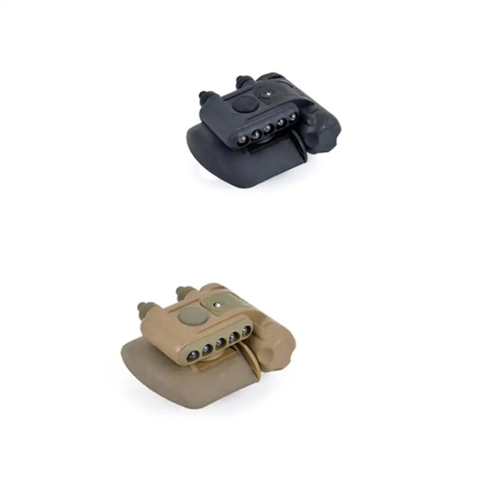 

Hunting Helmet Light Tactic Military LED Helmet Flashlight Lamp Torch Field Survival Signal Cap Lamp On For CS Game Head Lamp