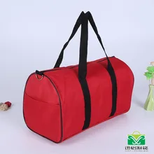 Спортивная сумка для фитнеса, сумка для путешествий, сумка для йоги, диагональная дорожная сумка, рекламная тренировочная цилиндрическая сумка