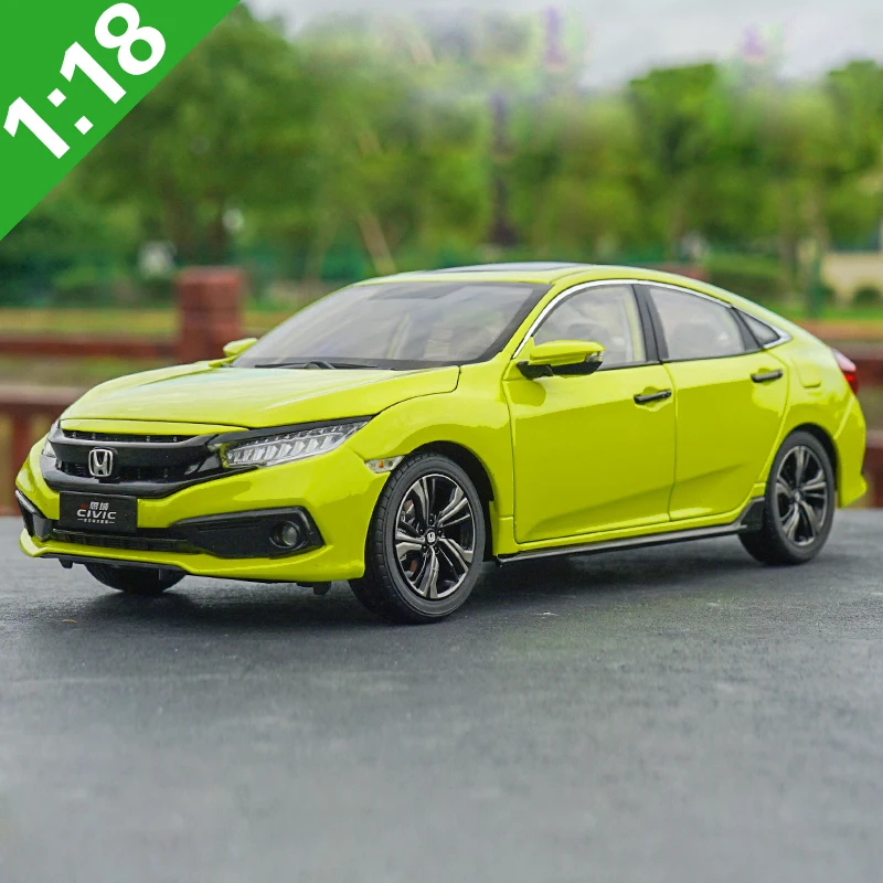 1:18 высокое тщательное Honda CIVIC сплав модель автомобиля статические металлические модельные автомобили с оригинальной коробкой