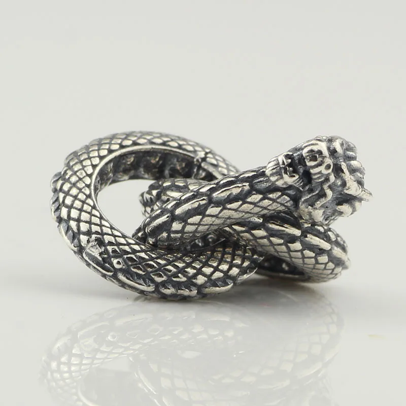 Günstige Drachen Charme Perlen Silber 925 Original Perlen Fit Original Marke Armband Schmuck Vintage Perle für Schmuck Machen Perlen Anhänger