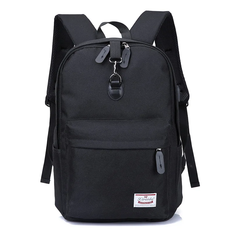 Litthing мужской рюкзак для ноутбука, офисный рюкзак для работы, мужская сумка для бизнеса, унисекс, черный сверхлегкий рюкзак, модный рюкзак