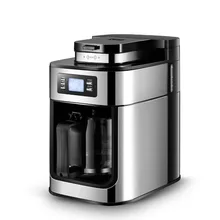 2 в 1 Автоматическая капельная Кофеварка, электрическая Эспрессо-американо-кофейная машина, регулировка, сохраняющая тепло