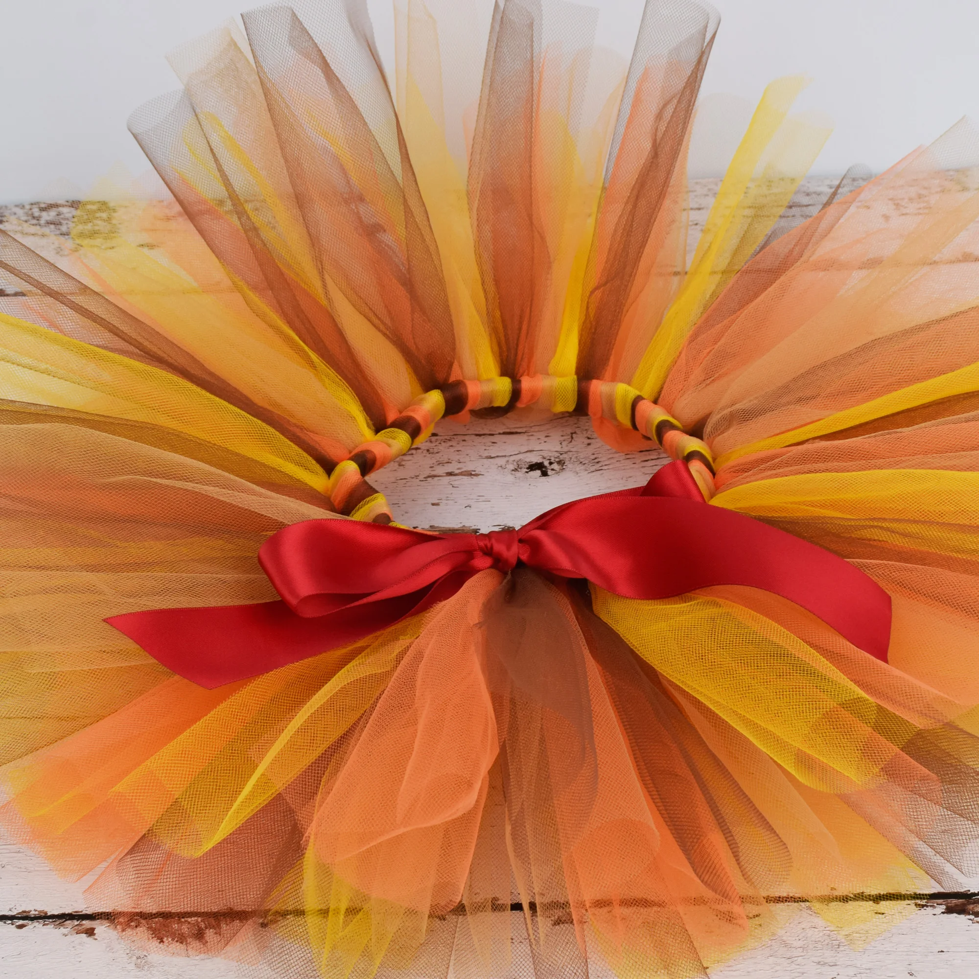 여자를위한 가을 푹신한 투투 스커트 생일 파티 스커트 댄스 학교 공연 어린이 사진 소품 Tulle Costume 0-12Y