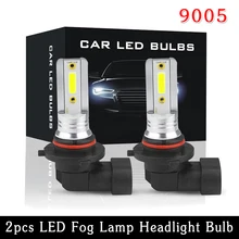 

Parts LED Headlight Replacement 100W White 12V-24V 9005/HB3 Accessories