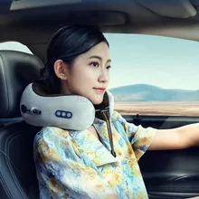 

Car heating cervical spine massager shoulder U-shaped electric massage pillow neck back neck kneading instrument multifunctional