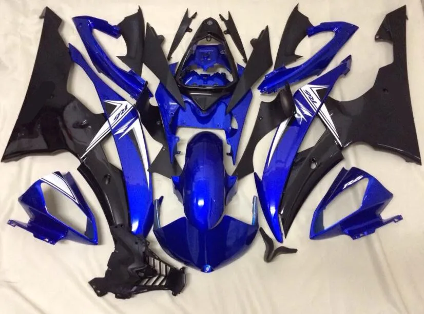 

New ABS Full fairing kits fit for YAMAHA YZF-R6 2006 2007 fairings set YZF R6 06 07 Injection Mold color blue black