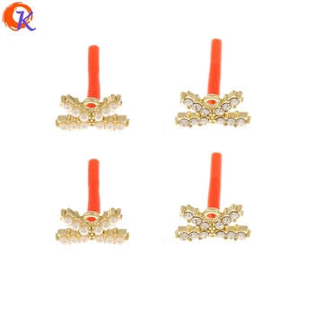 

Cordial Design 100Pcs 8*14MM Rhinestone Earrings Stud/DIY Making/Imitation Pearl/Hand Made/Earring Findings/Jewelry Accessories