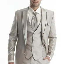 Блейзер Masculino Slim Fit Мужские костюмы на заказ Свадебный костюм жениха мужской костюм смокинг