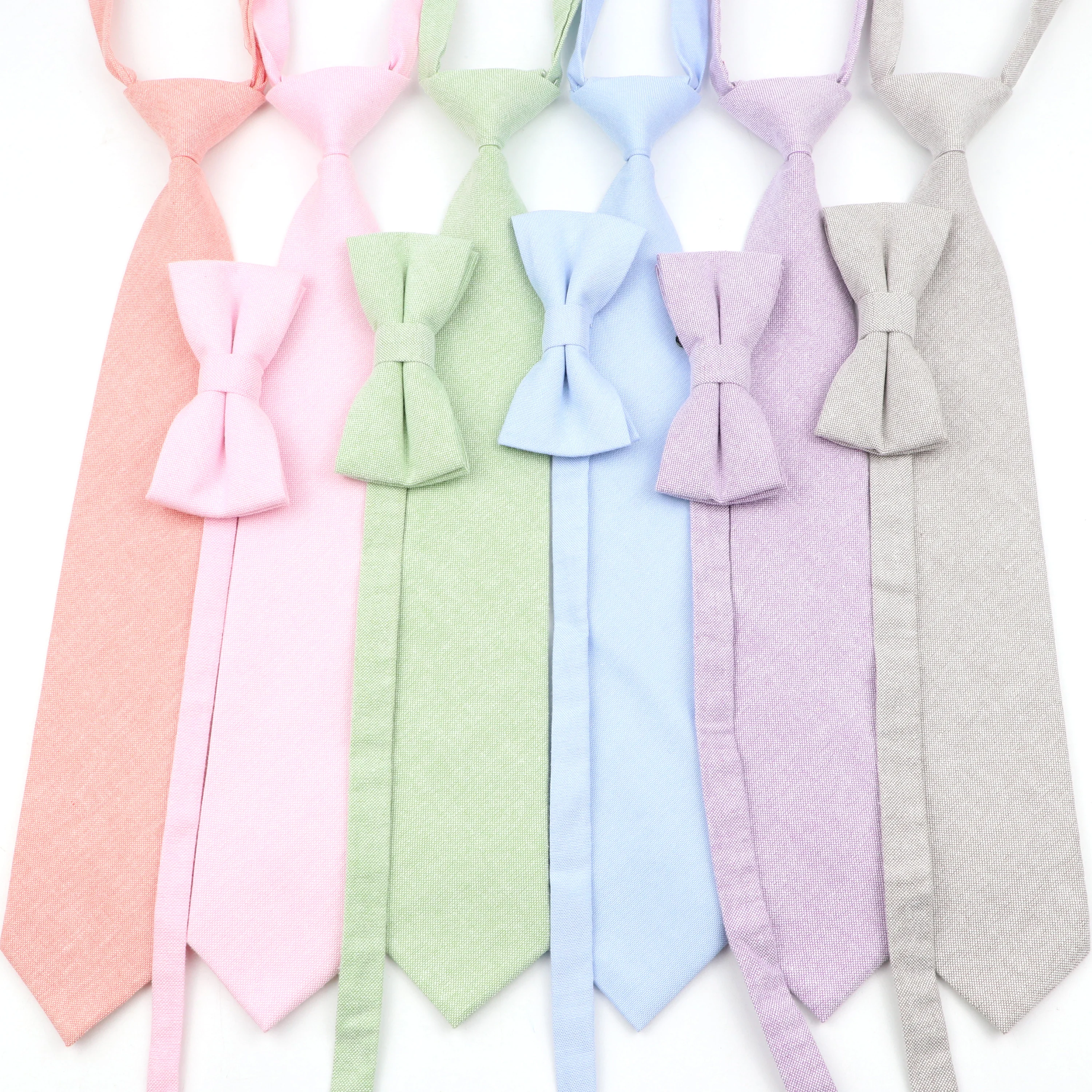 Cartoon Floral Kinder Krawatte Bowtie Set Baumwolle Dünne Dünne Beiläufige Einfarbig Jungen Mädchen Bunte Einstellbare Hemd Gravata Geschenk