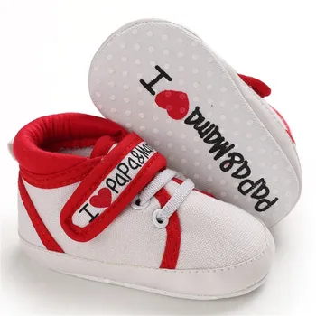 

2020 Baby Infant Kid Boy Girl Soft Sole Canvas Sneaker Toddler Shoes Flat Soft bottom Baby Shoes First Walk Warm Shoes
