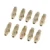 10 Pcs M8 * 1.25mm אופנוע רכב בלם דימום פטמה Caliper לדמם ברגים אוניברסלי דימום בלם ברגים ערכות מתכת בלם חלק