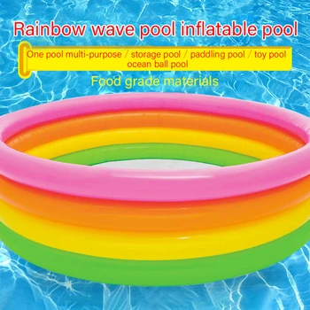 

feet outdoor child summer swimming pool adult inflatable pool 168*46 giant family garden water play pool kids piscine