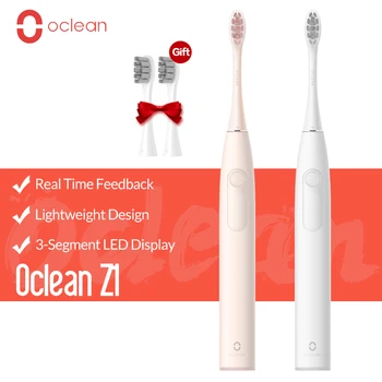 

Oclean Z1 Sonic Electric Toothbrush Adult IPX7 Waterproof USB Ultrasonic Automatic Fast Charge Tooth brush Teeth Cleaning