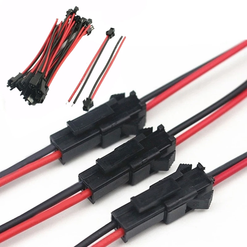 

20pcs/set Male to Female Plug Terminal Wire Connector Terminal Line for LED Downlight Ceiling Lamp
