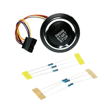 

High Quality Car Auto Truck Start Stop Push Button Switch Control Self Reset Brand New