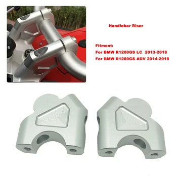 

1 pair 32mm CNC Machining R1200GS Handlebar Risers Bar Clamp Extend Adapter With Bolts for BMW R1200 GS ADV R1200GS LC 2013-2018