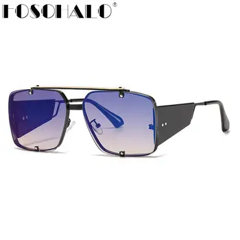 

Fashion Square Sunglasses Women Luxury Brand Sunglasses Black Big Frames Sun Glasses Female Mirror Shades Ladies Femme Oculos