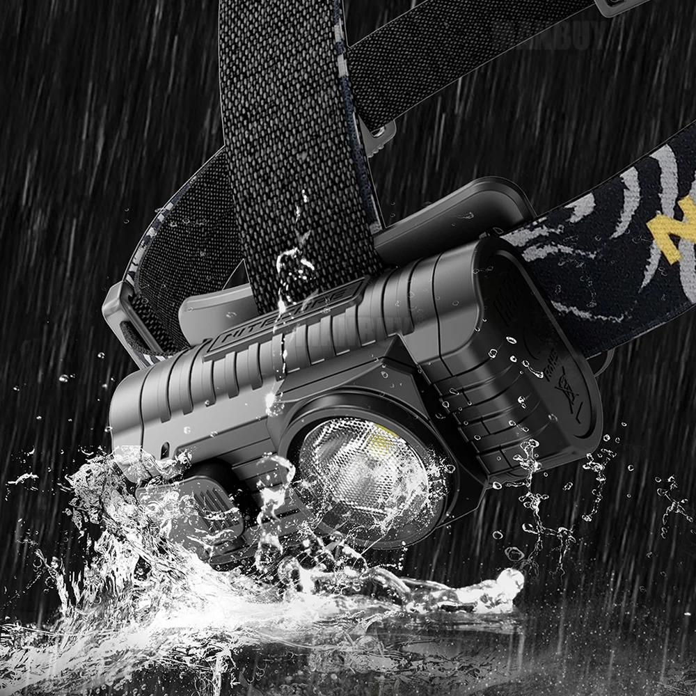 Бесплатная доставка светодиодный налобный фонарь NITECORE HA23 CREE + Перезаряжаемый