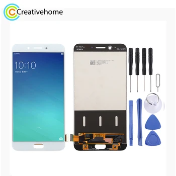

LCD Screen and Digitizer Full Assembly for OPPO R9 Plus(White)