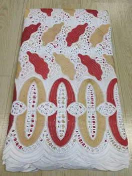 

High Quality African Lace Fabric Swiss Cotton Lace Fabric Holes Swiss Voile Lace In Switzerland For Nigerian Party Dress