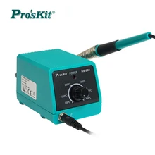 ProsKit 220 В 10 Вт Мини паяльная станция Электрический паяльник Регулируемая температура 100-450 ℃ сварочная ремонтная паяльная станция