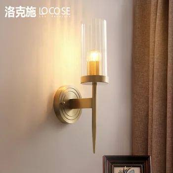 

nordice aplique luz pared wandlamp glass ball living room bedside dining room monkey lamp luminaria de parede