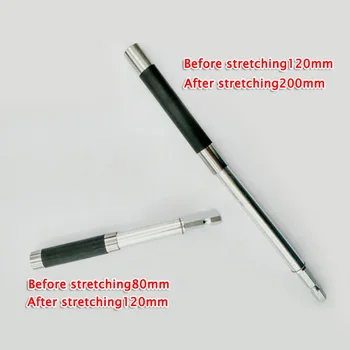 

Parts Screw Bit Guide Rod Mini Handy Screwdriver Silver Black Galvanized Alloy