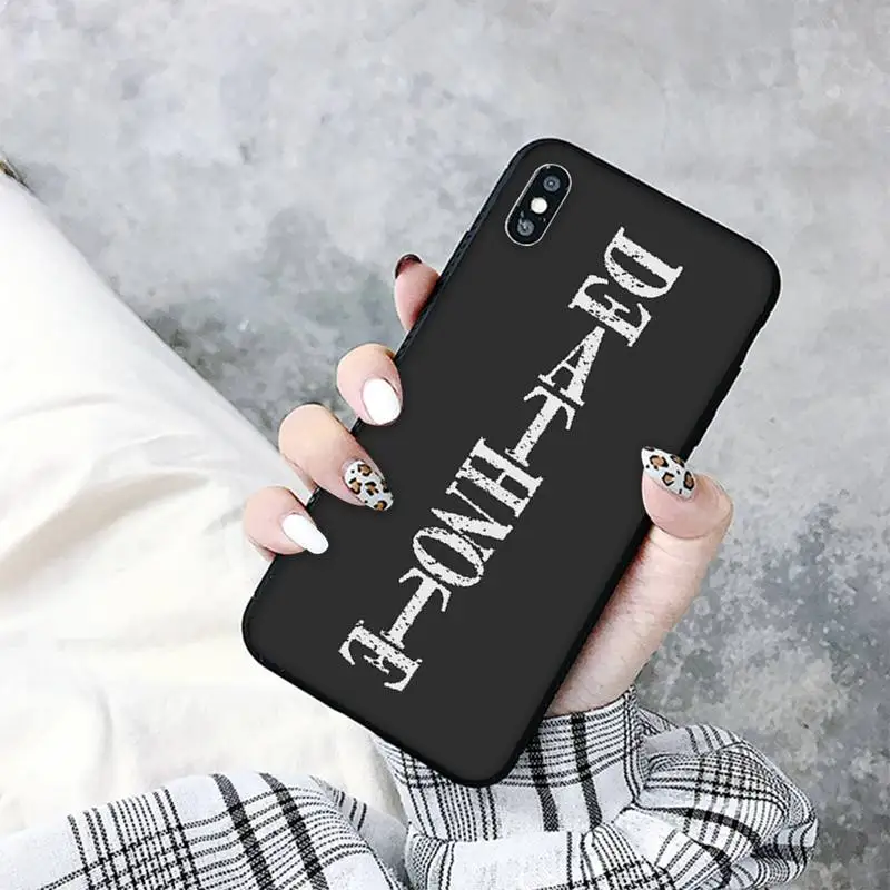 MaiYaCa Anime Manga Death Note Ryuk Phone Case for iphone 13 11 12 pro XS MAX 8 7 6 6S Plus X 5S SE 2020 XR cover best iphone 13 pro max case