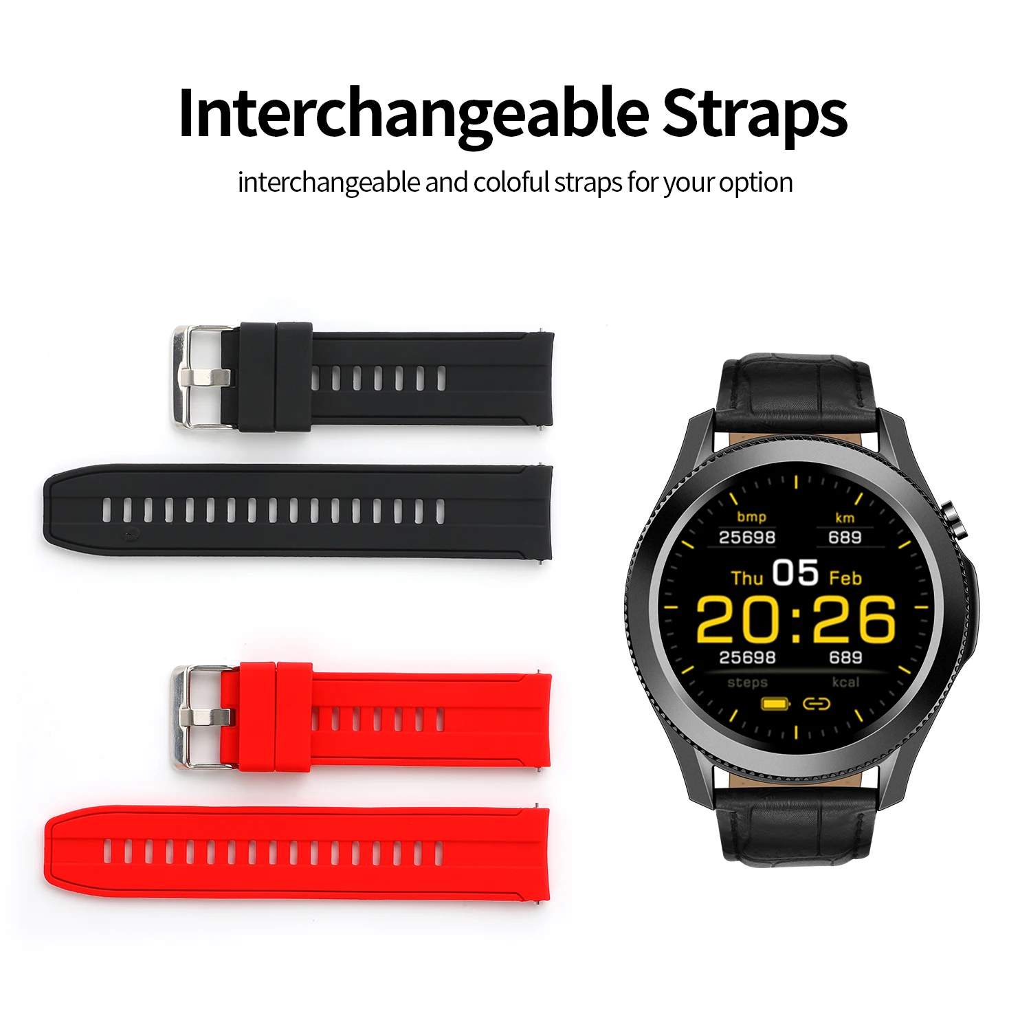 Galaxy W3 Smartwatch Fitness Tracker Bracelet Bluetooth Call Men's Smart Watch Waterproof IP68 Women's Watches for Huawei Xiaomi