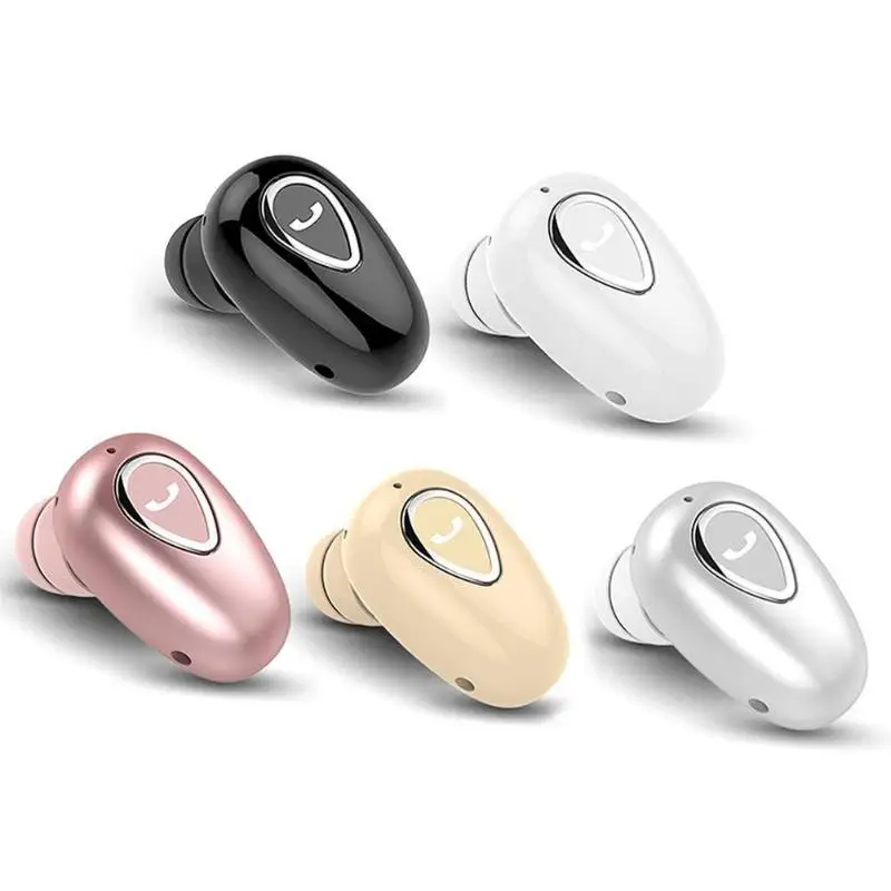 

Mini Bluetooth Earphone Hidden Earbuds In Ear Handsfree With Mic Stereo Sport Bluetooth Headset For Huawei Xiaomi Android