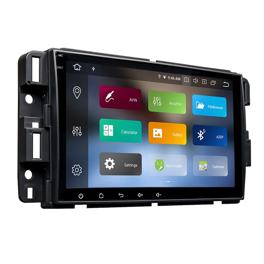 " Android 9,0 Pie OS автомобильный мультимедийный gps радио для Chevrolet Avalanche 2009-2011& Traverse 2008-2012& Express Van 2008-2011